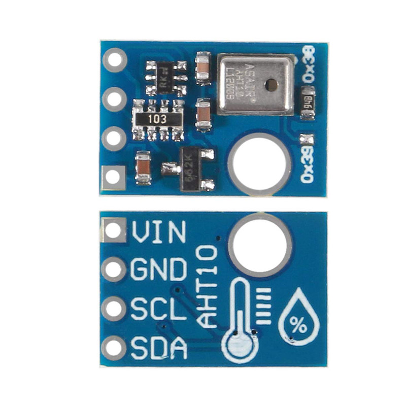 AHT10 Temperature and Humidity Sensor I2C