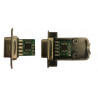 Mini RS232 Level shifter/translator in DB9 two pack