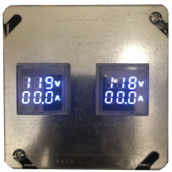 Current / Voltage Meter with Cover Plate