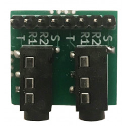 DUAL 3.5mm TRRS to 0.100" breakout 2 PACK