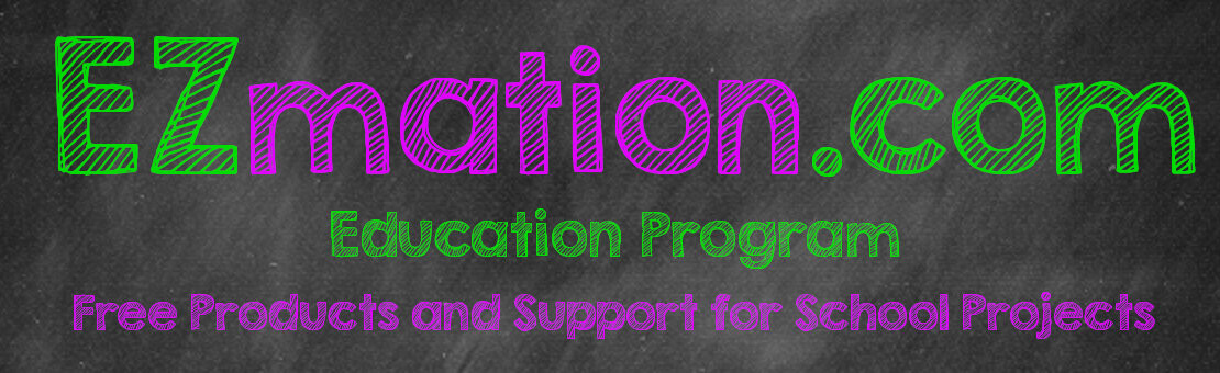 EZmation.com educational program.  Free and discounted products and support for school and open source projects.